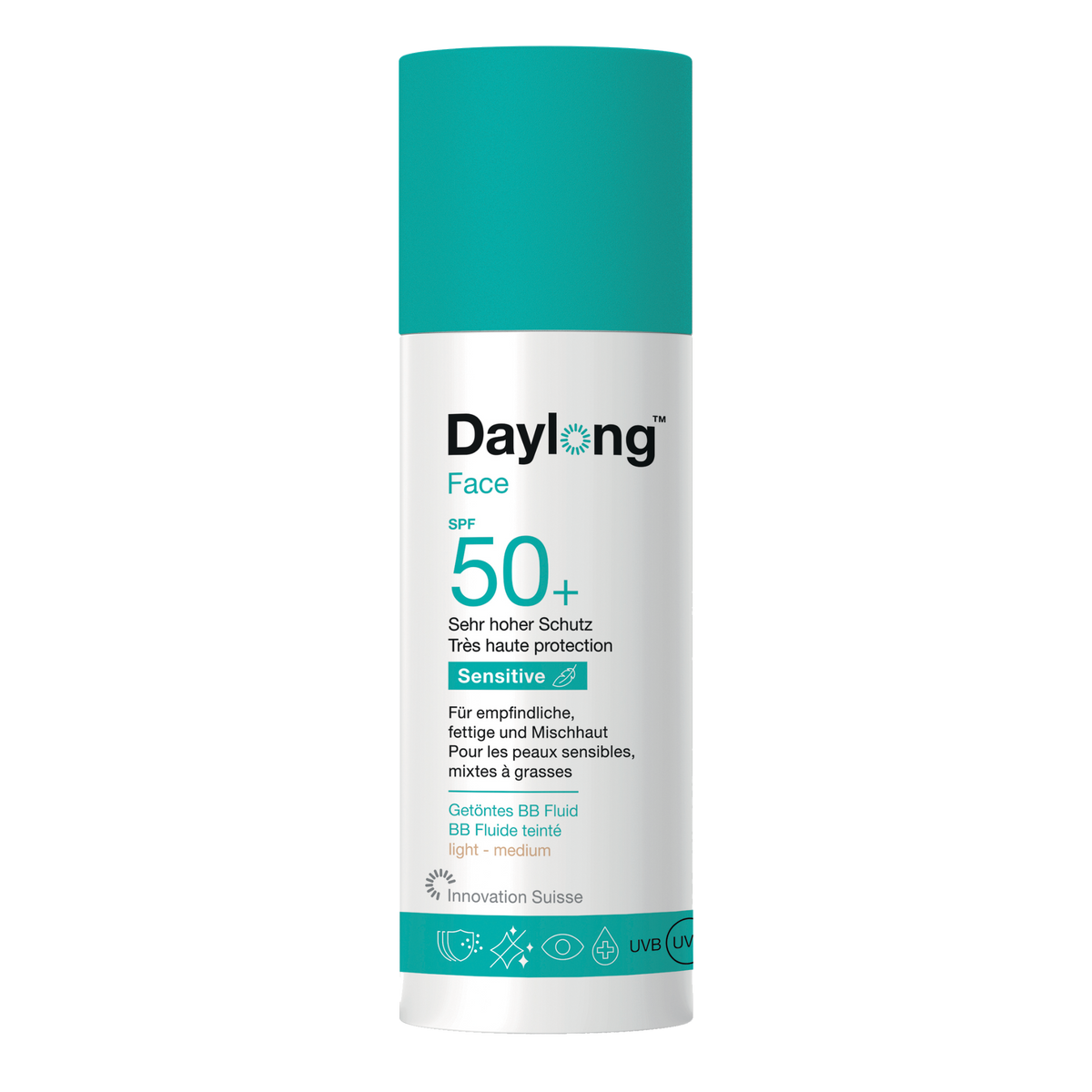 Daylong Sensitive Face Fluide Solaire BB Teinté Spf50 – 50ml