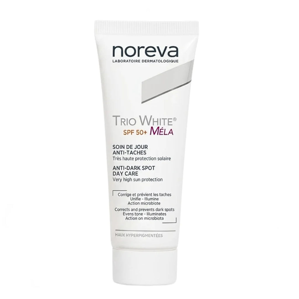 NOREVA TRIO WHITE MELA SPF50+ SOIN DE JOUR ANTI TACHES 50ML