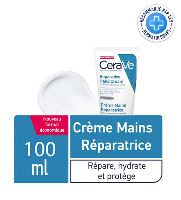 Cerave creme mains reparatrice 100 ml