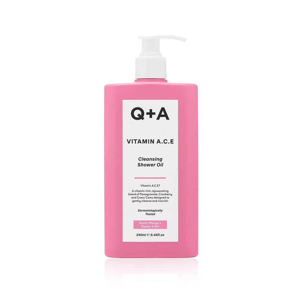 Q+A VITAMIN A.C.E CLEANSING SHOWER OIL 250ML