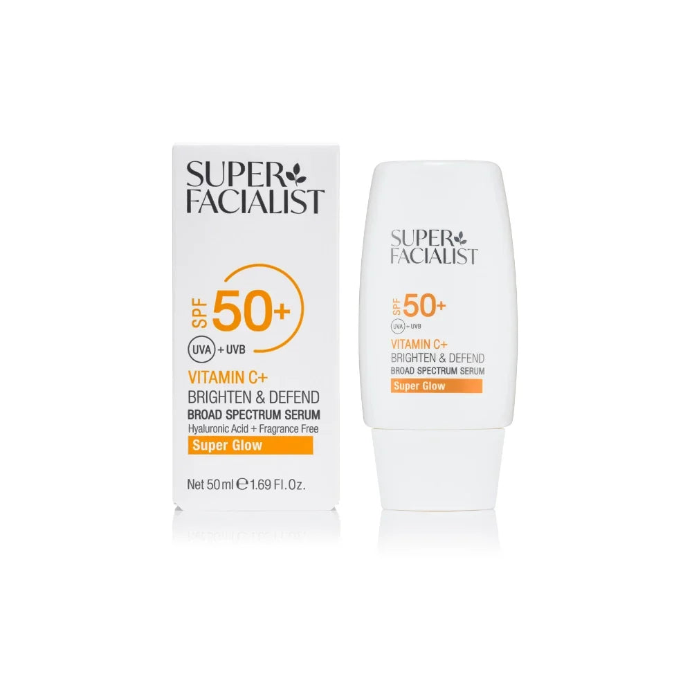 Super Facialist Vitamin C+ Brighten & Defend Serum SPF50+ 50ml