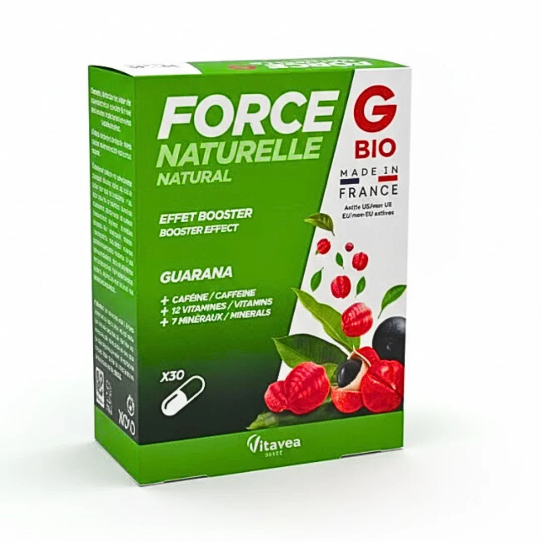 VITAVEA FORCE G NATURELLE EFFET BOOSTER GUARANA 30 GELULES