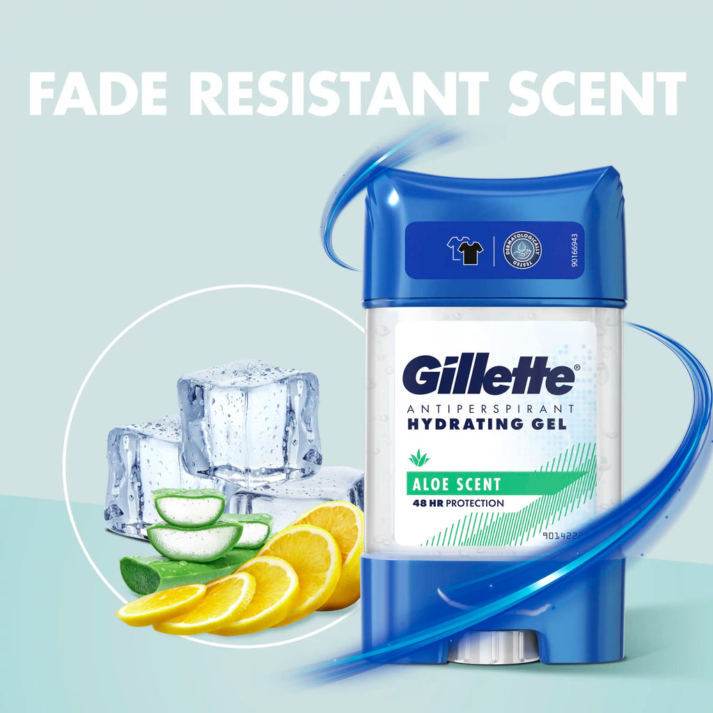 GILLETTE DÉODORANT ANTI-TRANSPIRANT GEL ALOE SCENT 70ML