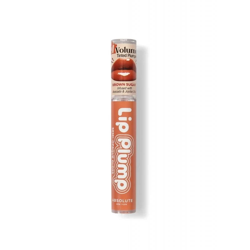 ABSOLUTE NEW YORK LIP PLUMPING GLOSS BROWN SUGAR 608