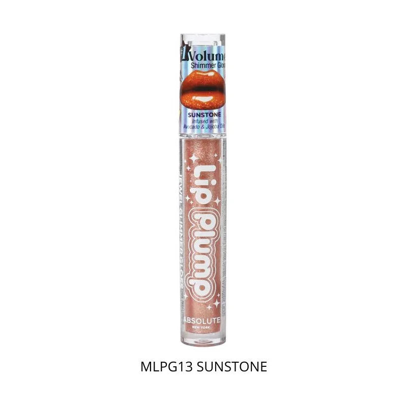 ABSOLUTE NEW YORK LIP PLUMP JEWEL GLIMMER GLOSS SUNSTONE