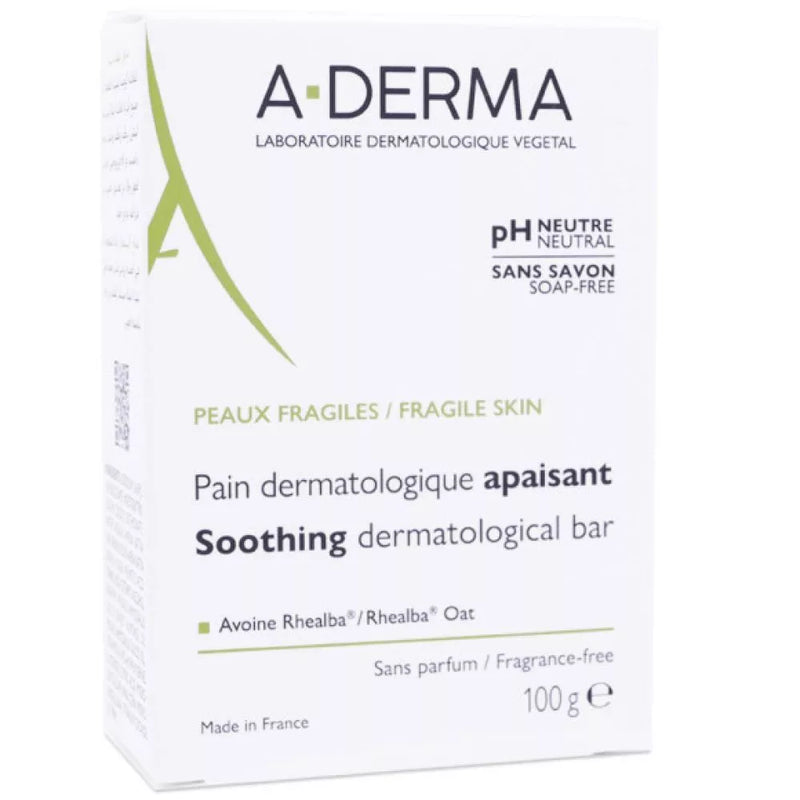 A-DERMA Pain dermatologique apaisant 100GR