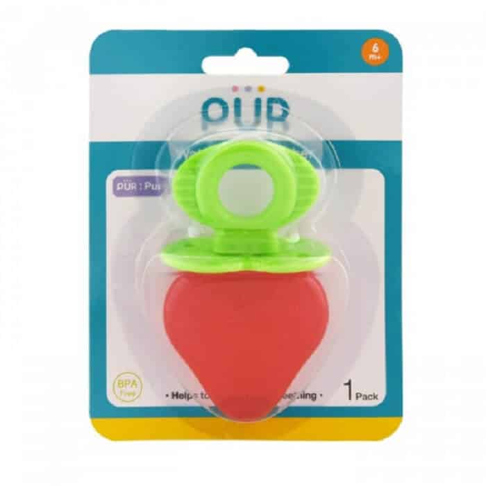 PUR Anneau de dentition à l’eau forme fruit X1