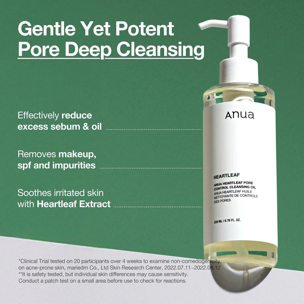 Anua Heartleaf Pore Control Cleansing Oil – HiaMagasin Maroc (4)