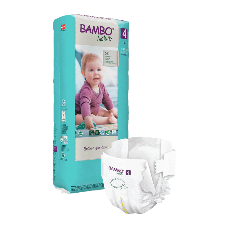 Bambo Nature 4 couches L 7-14kg/48un