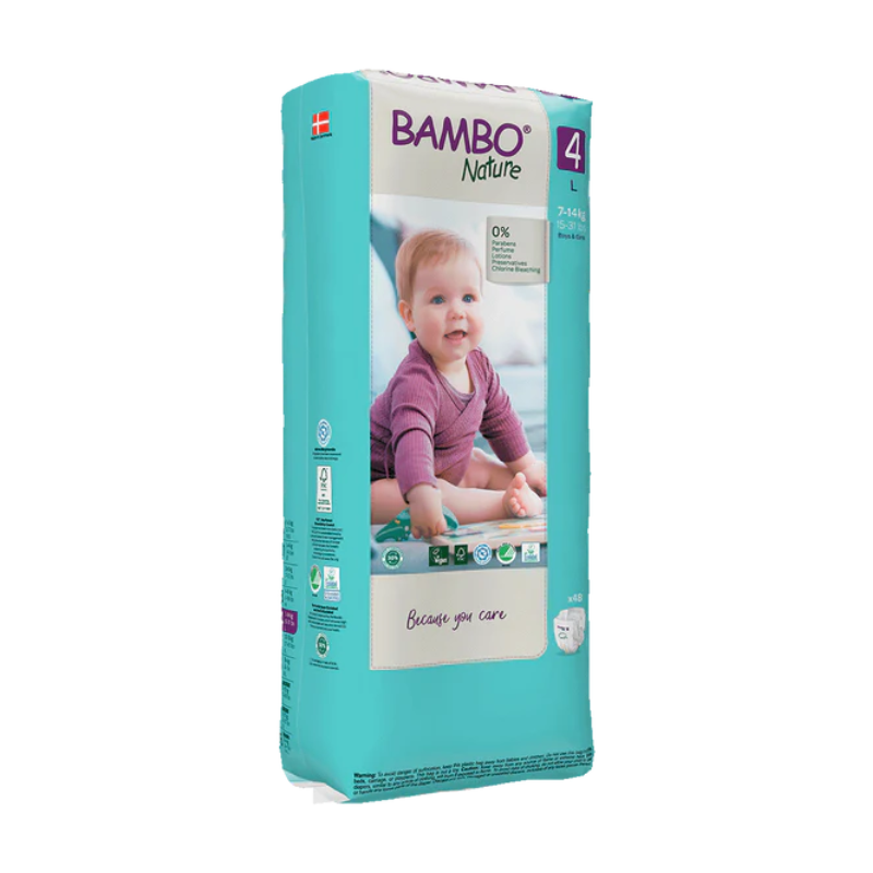 Bambo Nature 4 couches L 7-14kg/48un