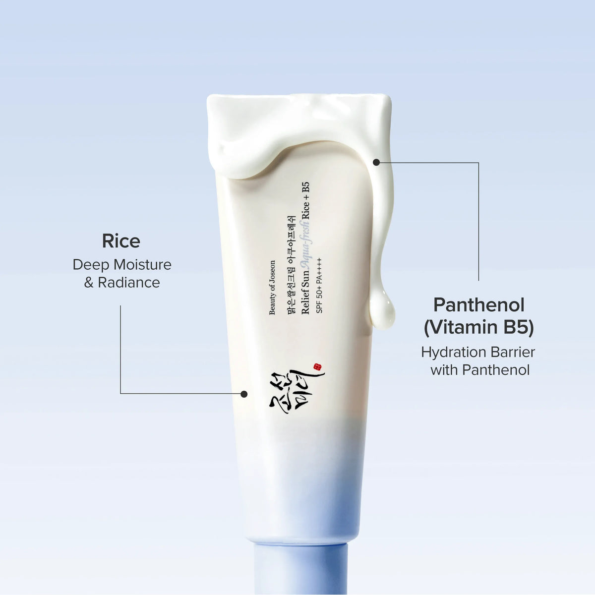 BEAUTY OF JOSEON Relief Sun Aqua-Fresh Rice + B5 SPF50+ PA++++ (50ml) – HiaMagasin Maroc (4)