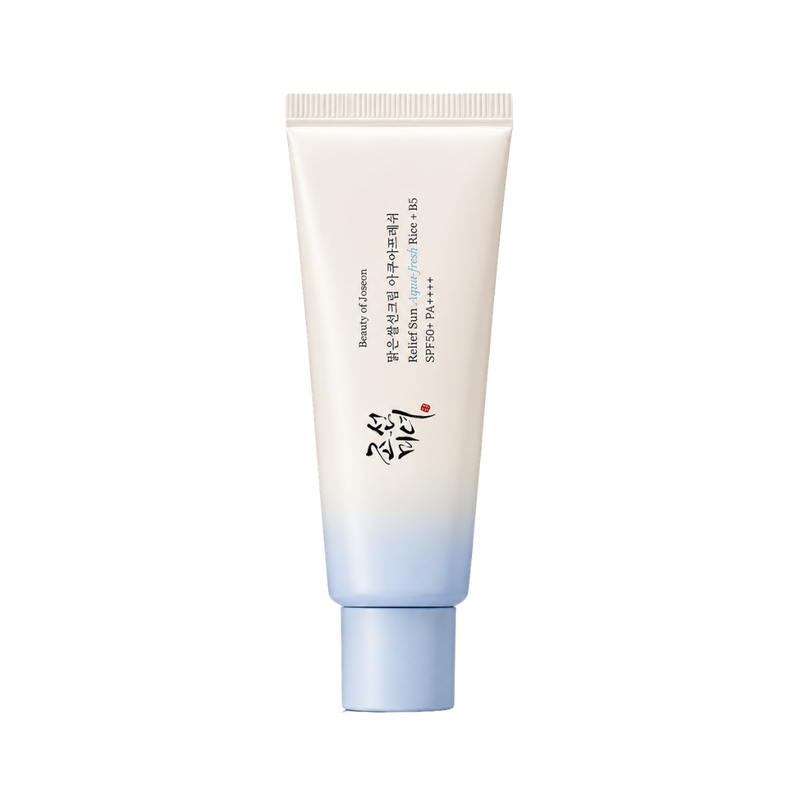 BEAUTY OF JOSEON Relief Sun Aqua-Fresh Rice + B5 SPF50+ PA++++ (50ml) – HiaMagasin Maroc (1)