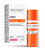 Bella Aurora écran solaire anti-taches SPF50+ Peau Normale et Sèche 50ml + Trousse Offerte