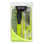BETER ETUI DE MANUCURE ET PÉDICURE ROSE OU VERT 11001