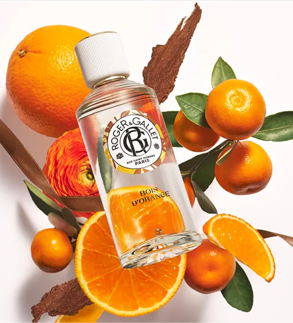 ROGER & GALLET COFFRET BOIS D'ORANGE EAU PARFUMÉE BIENFAISANTE 100ML