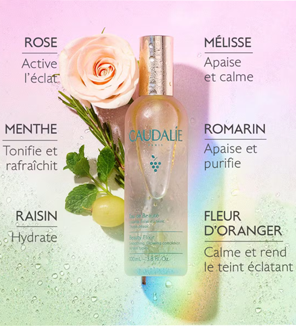 CAUDALIE EAU DE BEAUTE 100ML