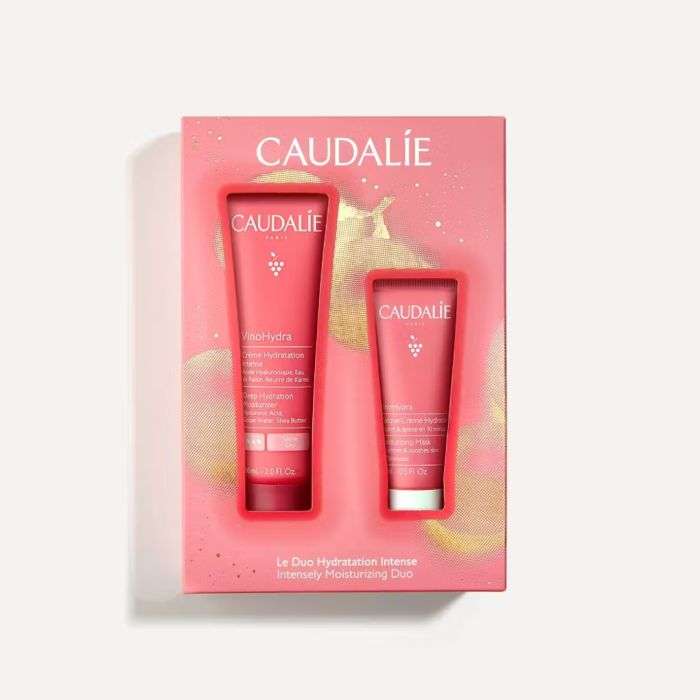 CAUDALIE DUO VINOHYDRA CREME HYDRATATION INTENSE 60 ML PEAU SECHE +MASQUE CREMME L15
