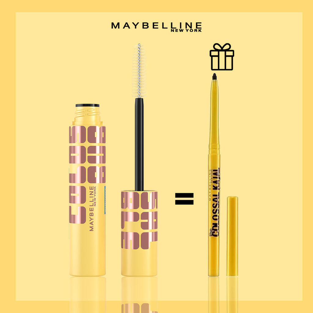 Maybelline Mascara Colossal Bubble Black = Crayon Kajal Offert