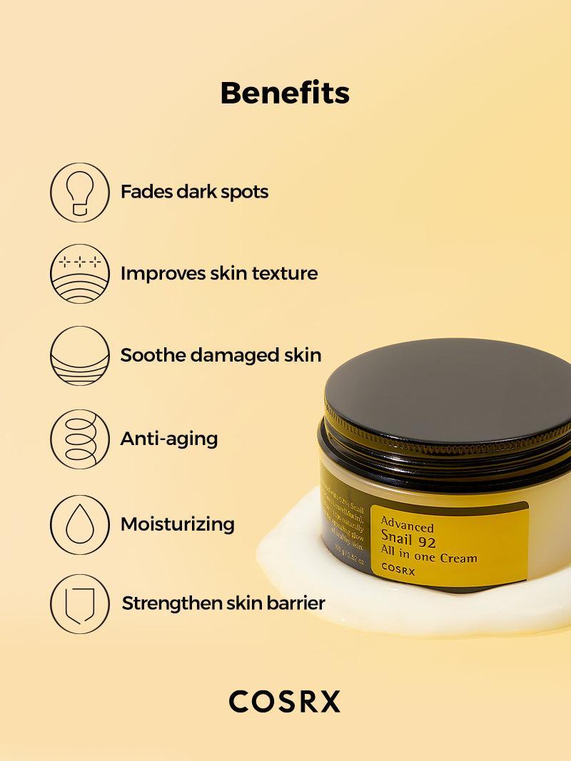 COSRX Advanced Snail 92 All In One Cream – HiaMagasin Maroc (7)