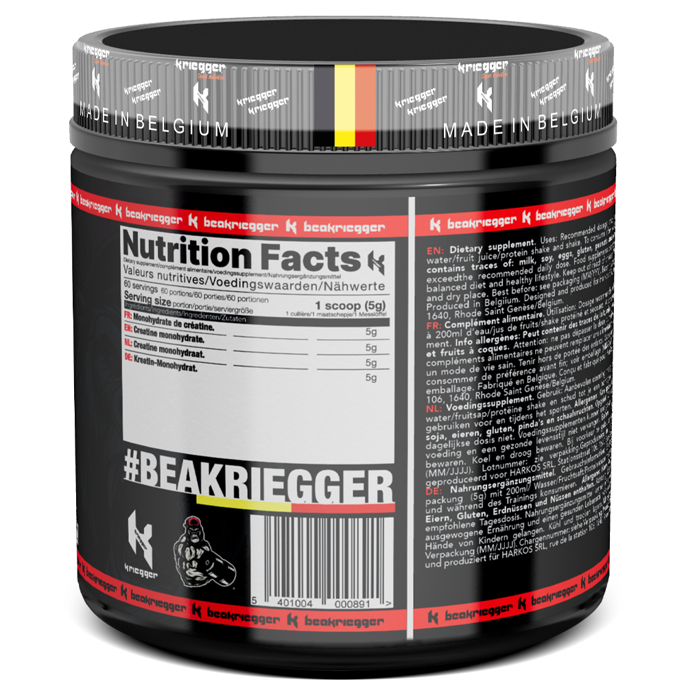 Kriegger CREATINE monohydrate 300G