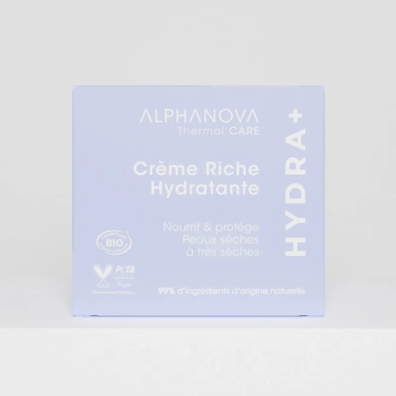 ALPHANOVA HYDRA + CREME RICHE HYDRATANTE 50 ML