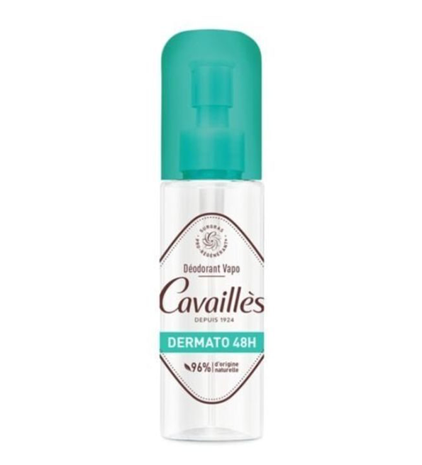 CAVAILLES DEODORANT VAPO DERMATO 48H 80 ML