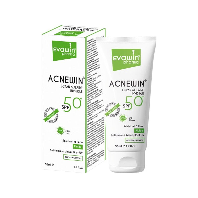 Acnewin Ecran Fluide Invisible spf50+ 50ml