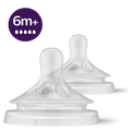 Philips Avent Natural Response Tétines Débit 5 SCY965/02 – 2 Pièces