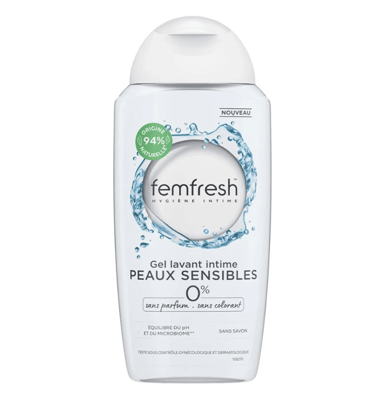 FEMFRESH GEL LAVANT INTIME PEAUX SENSIBLES 250 ML