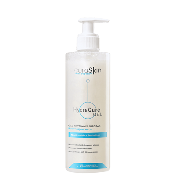 Curaskin HydraCure gel nettoyant surgras 200 ML