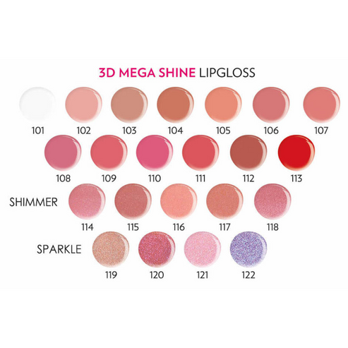 Golden Rose - GLOSS 3D MEGA SHINE GR 108