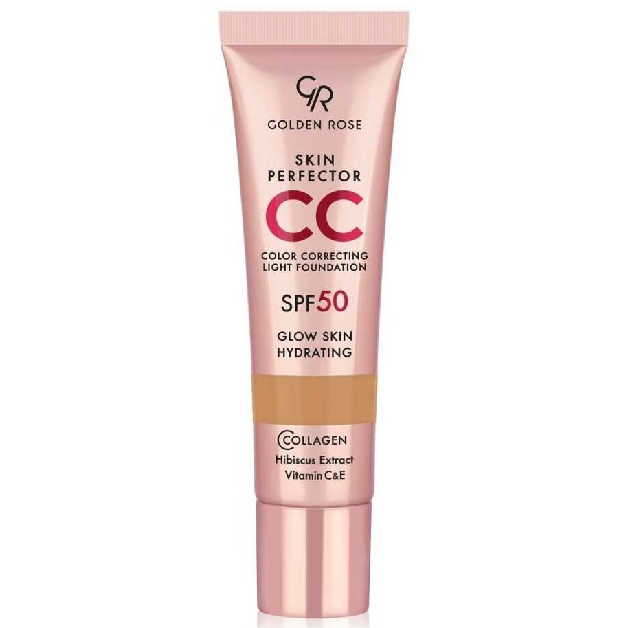 Golden Rose Skin Perfector CC Light Foundation N 104 Warm Honey 30ml