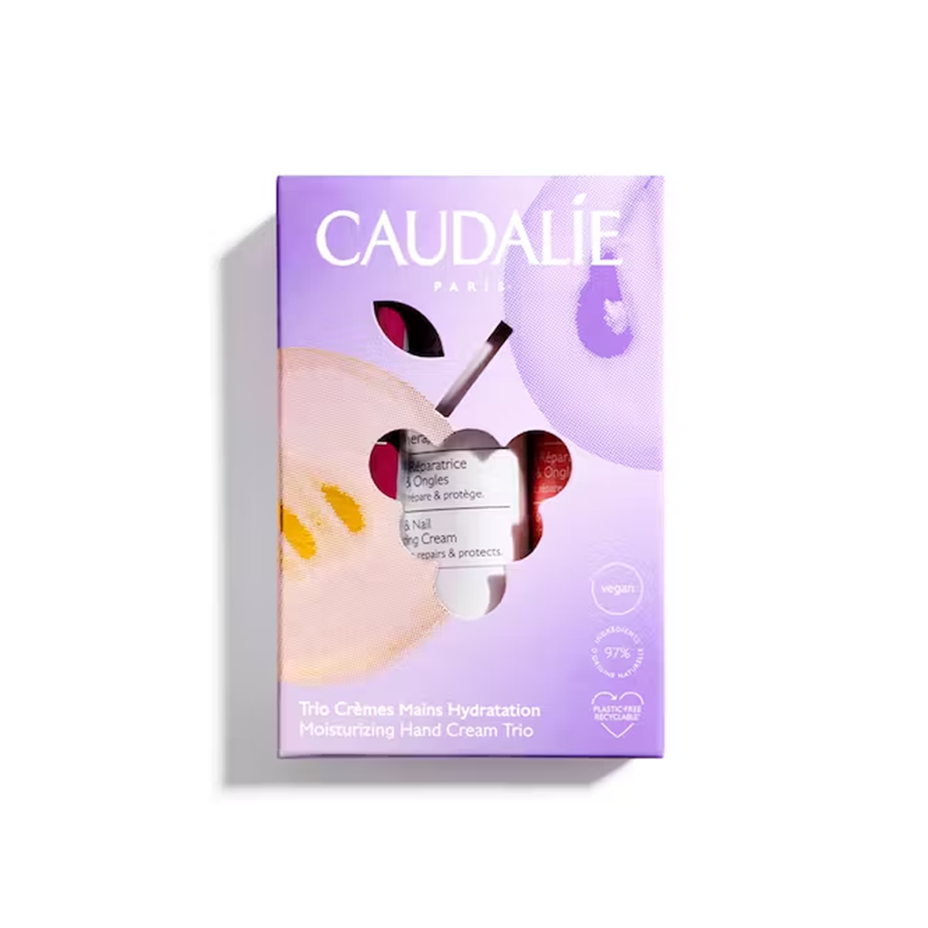 Caudalie coffret Trio Crèmes Mains Hydratation