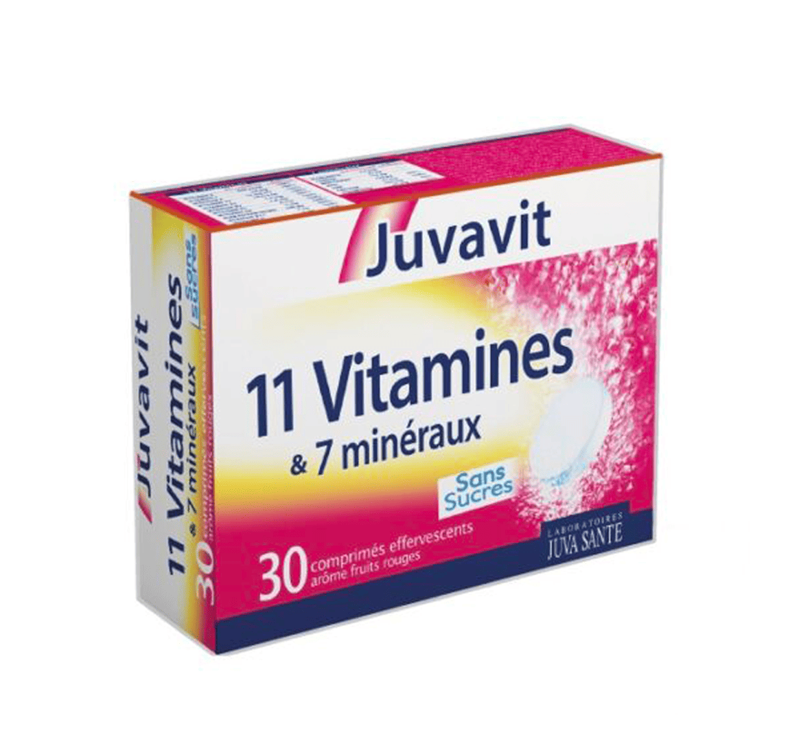 JUVAVIT EFFERVESCENTS 30 COMPRIMES