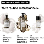 L'Oréal Professionnel absolut repair molecular shampooing 300 ml + masque absolut repair molecular 100ml