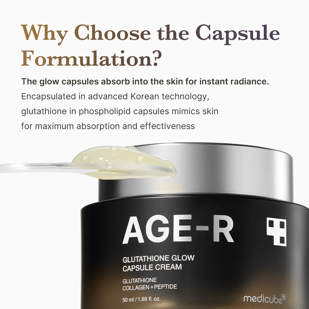 Medicube AGE-R Glutathione Glow Capsule Cream – HiaMagasin Maroc (5)