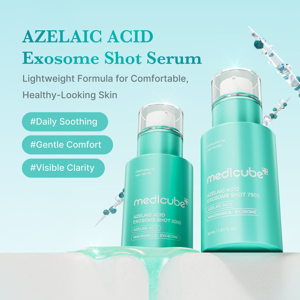 Medicube – Red Succinic Azelaic Acid Exosome Shot 7500 (30ml) – HiaMagasin Maroc (2)