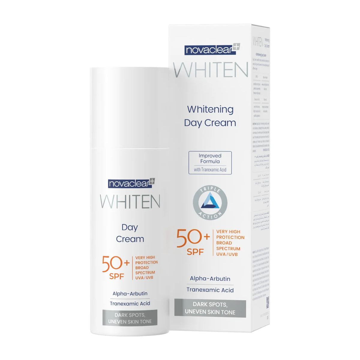 Novaclear Whiten Whitening Day Cream spf50+50ml