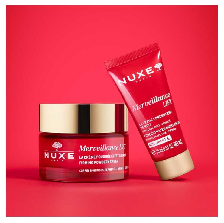 NUXE Merveillance Lift Crème Poudrée Effet Liftant 50ml = Crème Concentrée 15ml Offerte