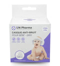 L2N Pharma Casque bébé réducteur de bruits dès 4mois Sac de rangement inclus