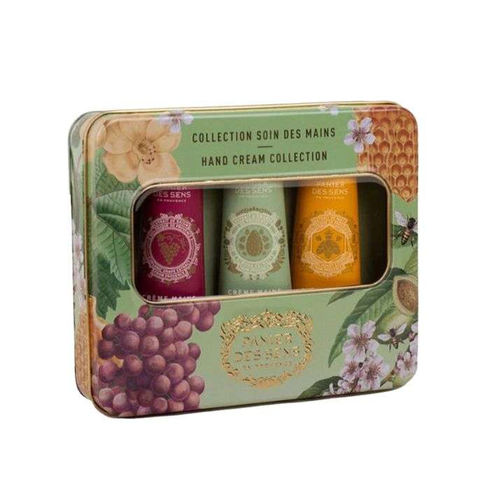 PANIER DES SENS COFFRET SOIN DES MAINS RAISIN AMANDE MIEL