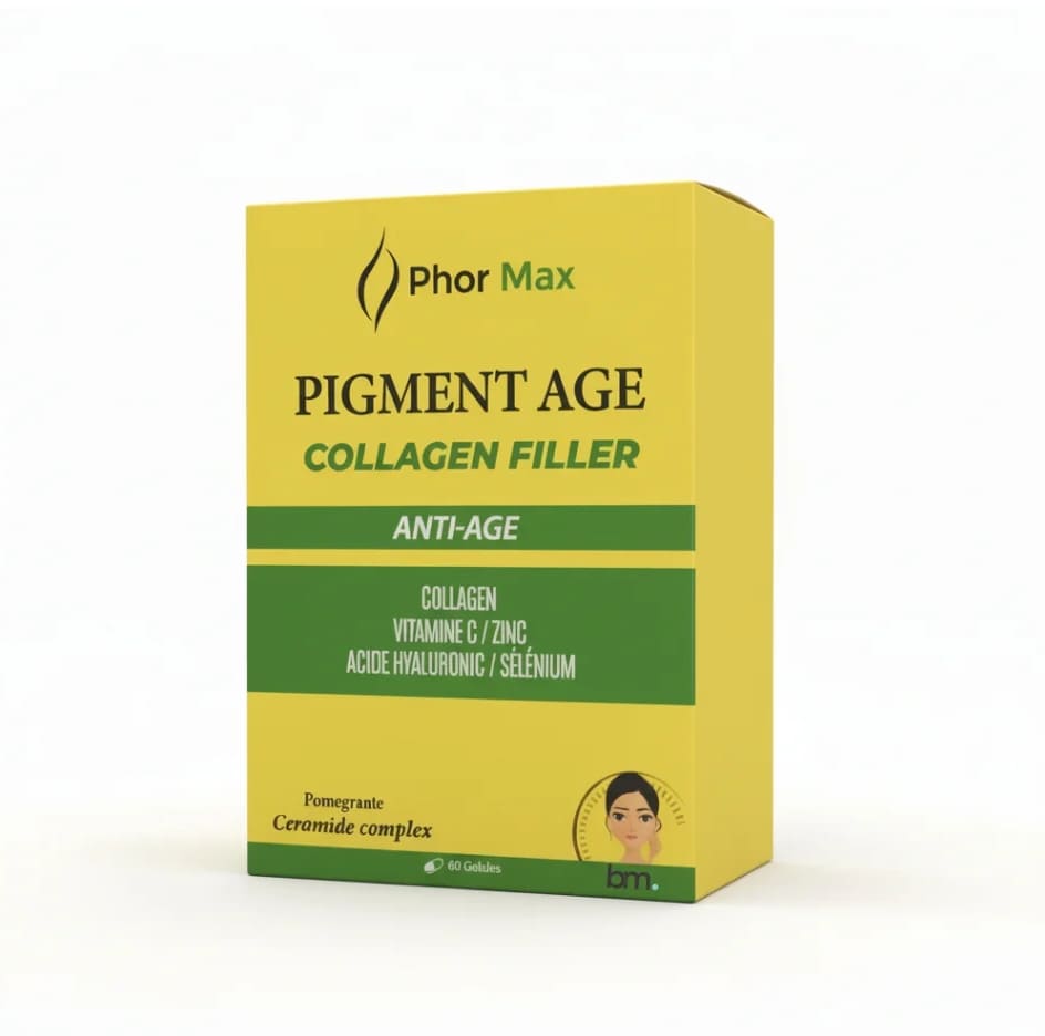 PHORMAX PIGMENT AGE COLLAGEN FILLER 60 GELULES