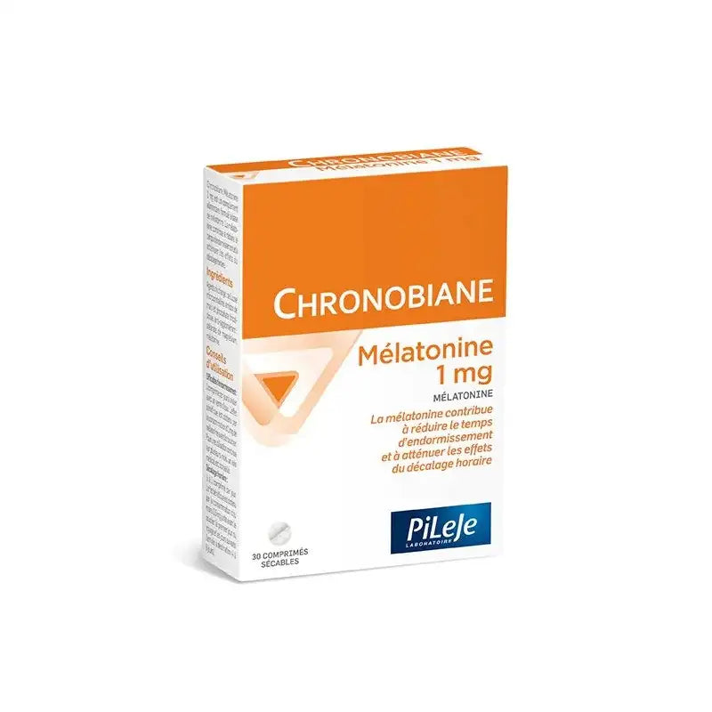 PILEJE CHRONOBIANE MÉLATONINE 1 MG 30 COMPRIMÉS