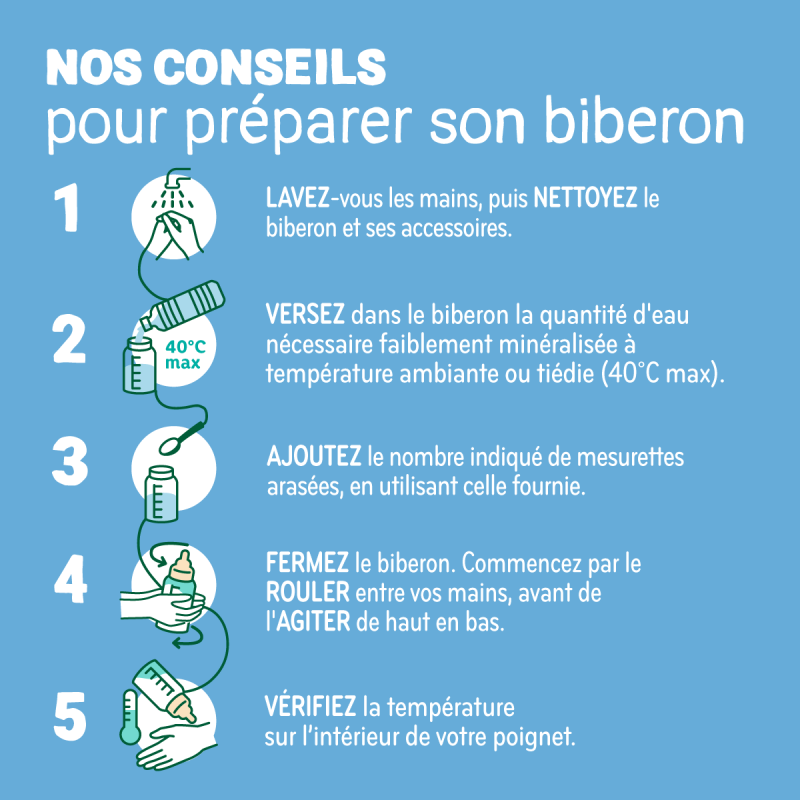 BABYBIO – LAIT BIO INFANTILE PRIMEA 1 POUR NOURRISSON ET BEBE AVANT 6 MOIS 800G
