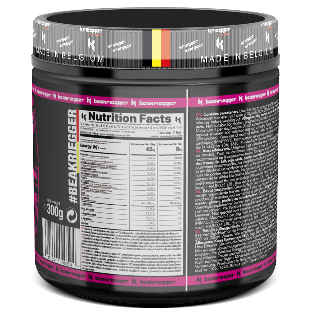Kriegger PRE WORKOUT X-PRESS 300g