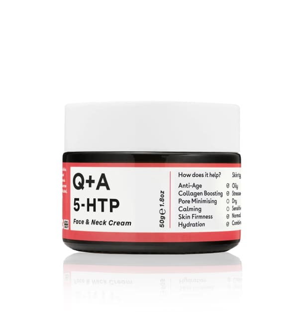 Q+A 5-HTP Crème Visage Neck Cream