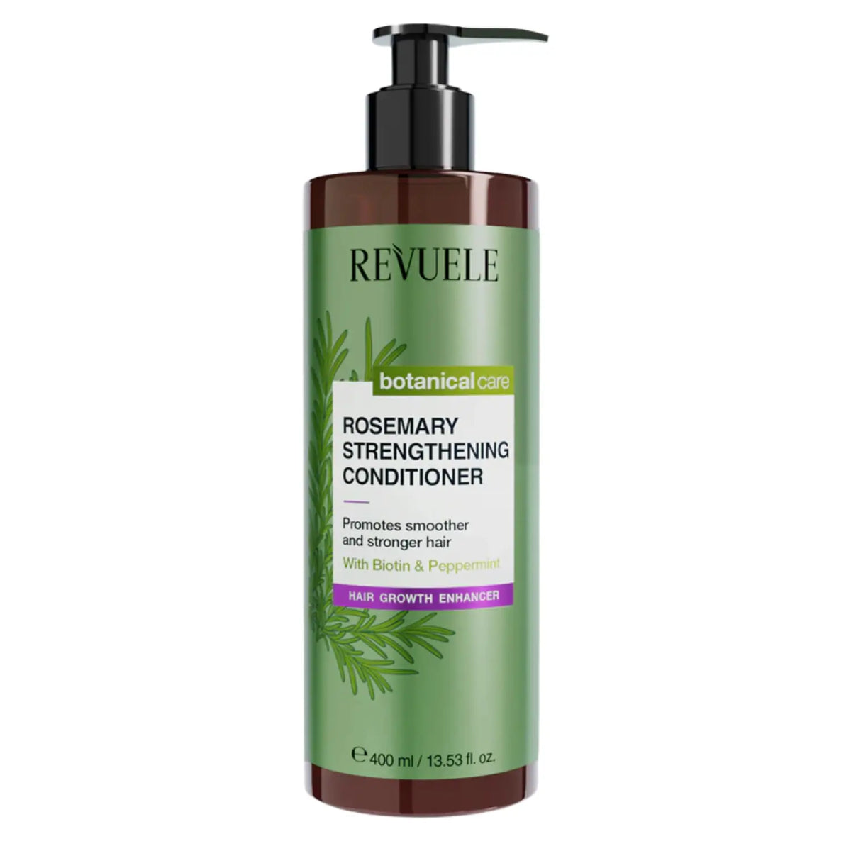 Revuele Rosemary Strengthening Après-Shampooing Fortifiant Cheveux Doux et Forts 400ML