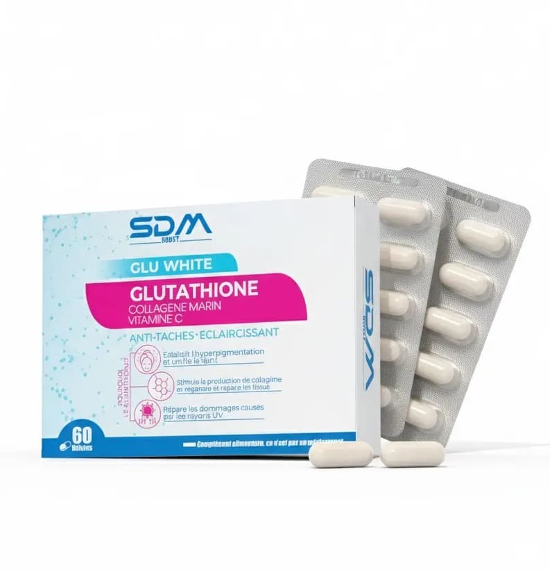 SDM BOOST GLU WHITE GLUTATHIONE 60 GELULES