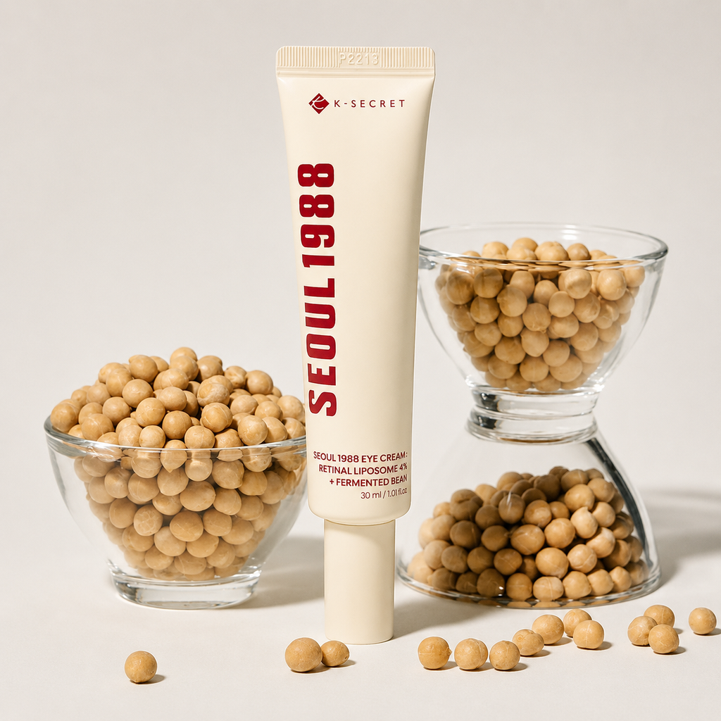 K-SECRET SEOUL 1988 Eye Cream Retinal Liposome 4% + Fermented Bean (30ml) – HiaMagasin Maroc (3)
