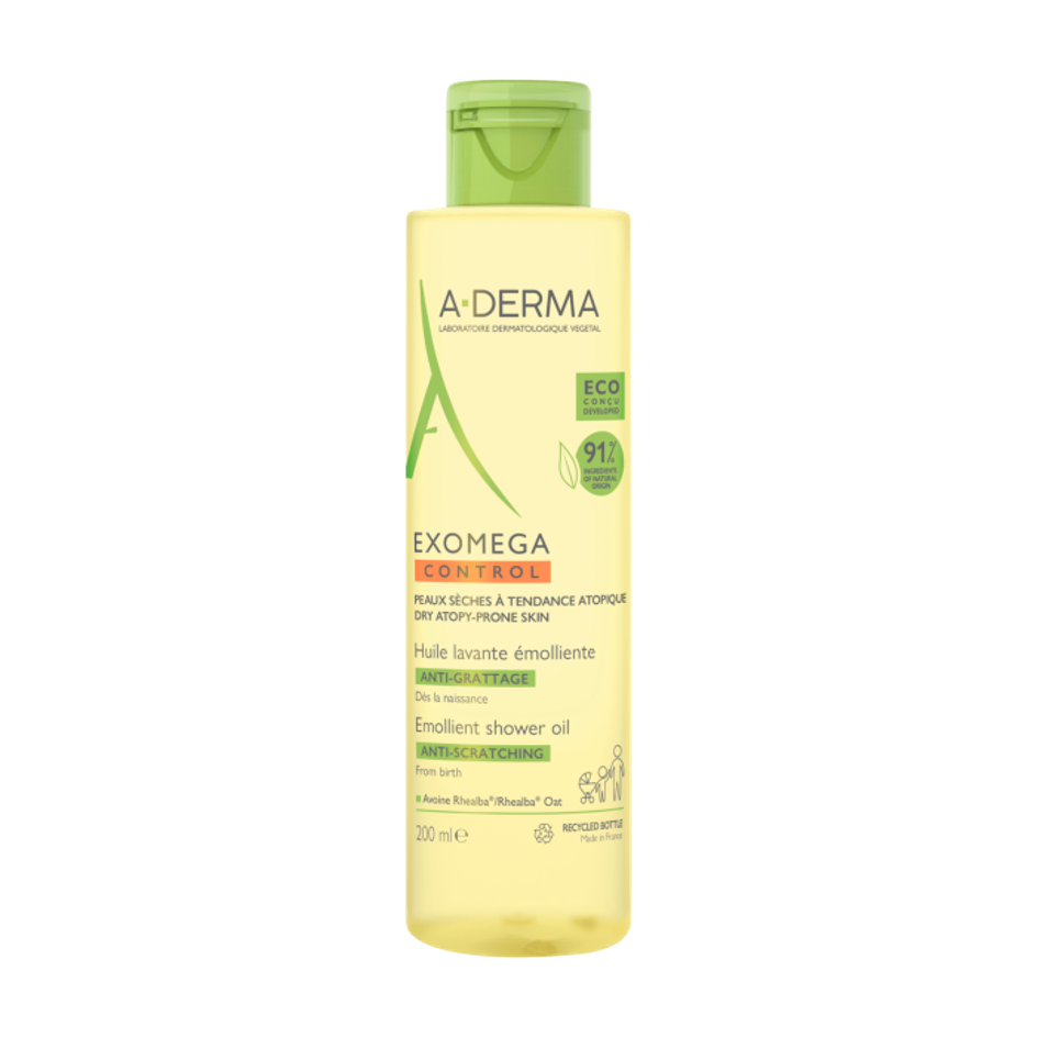 A-Derma Exomega Huile lavante émolliente anti-grattage 200 ml